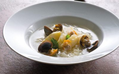 Canja de bacalhau – Portuguese codfish soup