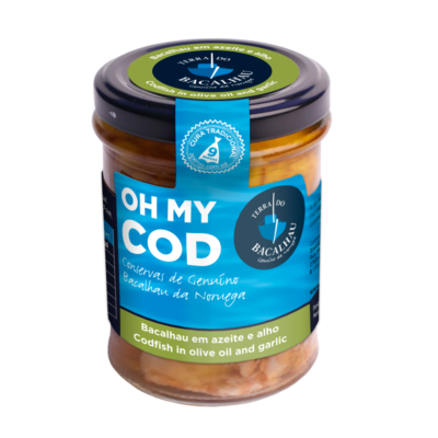 “Oh my Cod” bacalhau em azeite e alho - Frasco